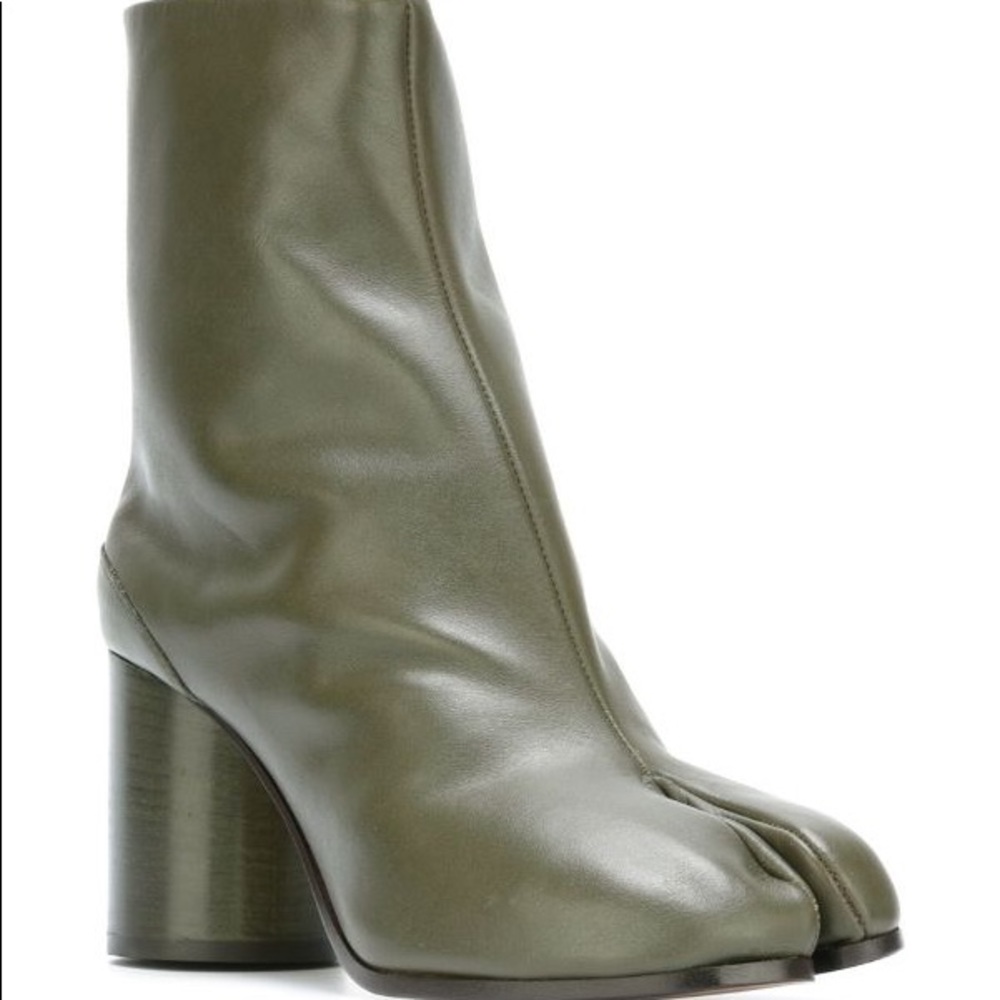 Maison Margiela Tabi boots - dark green
